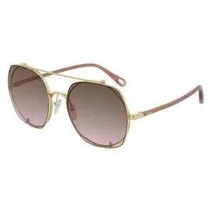 Chloe | Accessories | Chloe Demi Gold Brown Pink Gradient  display picture 3